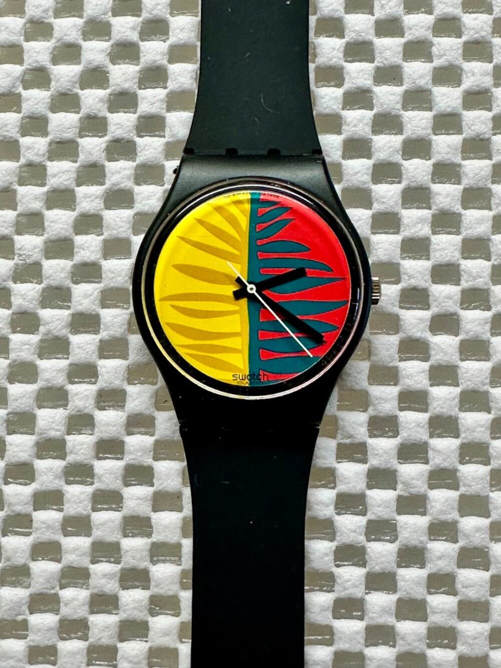 Swatch Watch Waipitu GB113 Vintage 1987